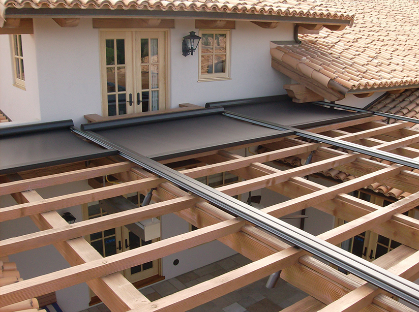 Outdoor Horizontal shades
