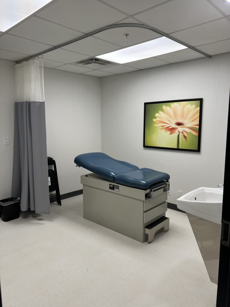 Exam room Red Deer Recovery- GiCor procurement